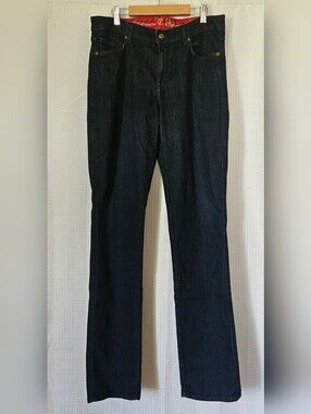 Cookie Johnson Jeans  Womens Dark Wash Denim Faith Straight Leg Size 31